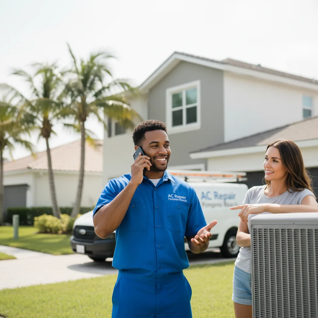 AC Repair Pompano Beach customer support in Stone Park